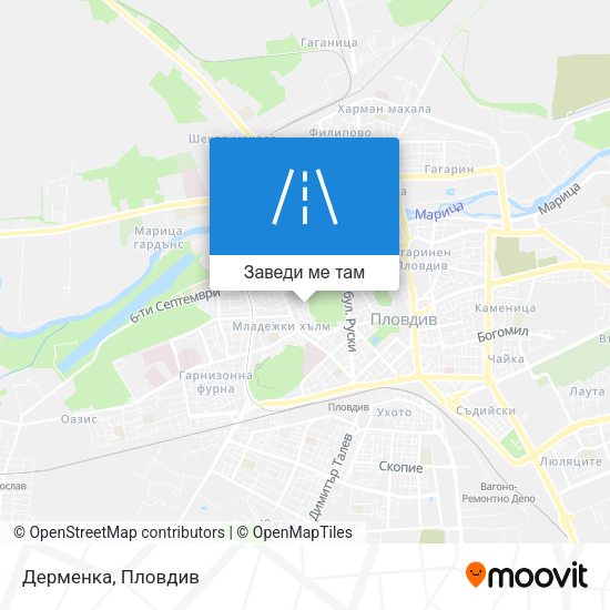 Дерменка карта