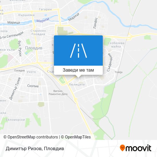 Димитър Ризов карта