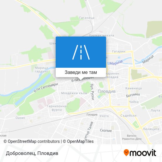 Доброволец карта
