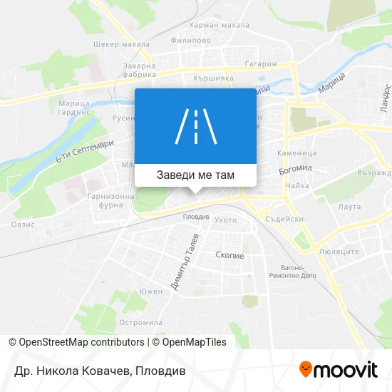 Др. Никола Ковачев карта