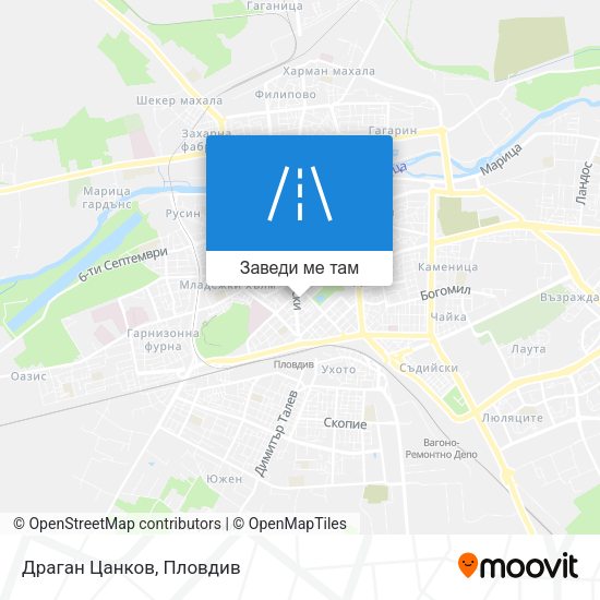 Драган Цанков карта