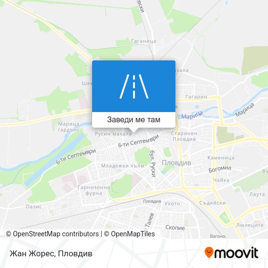 Жан Жорес карта