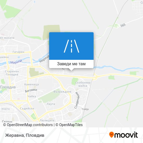 Жеравна карта
