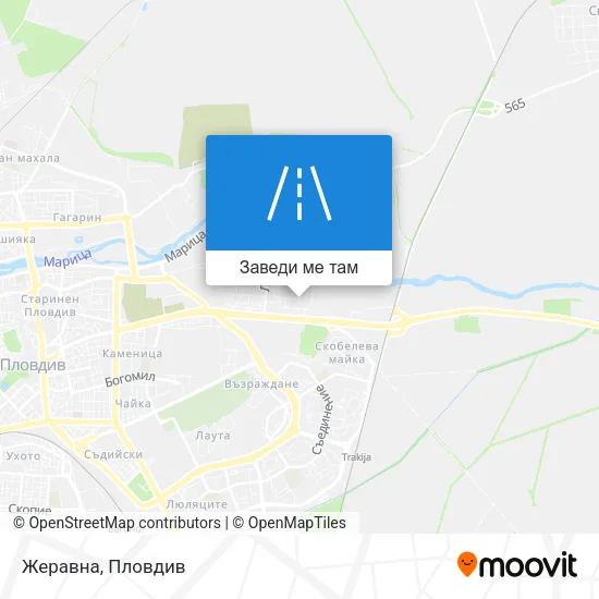Жеравна карта