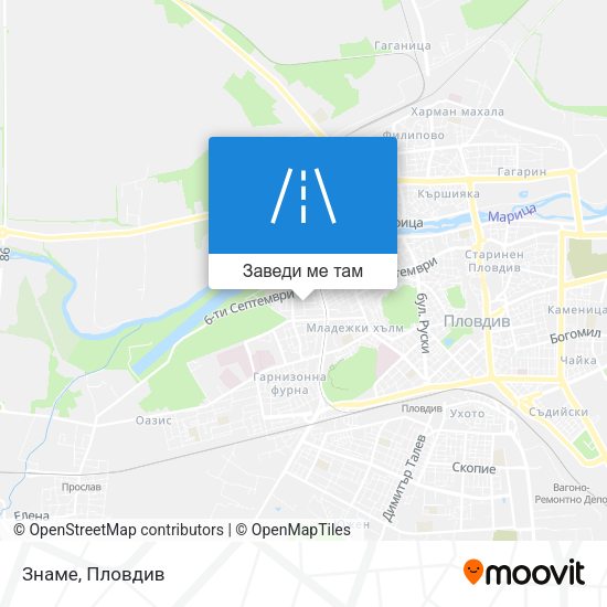 Знаме карта