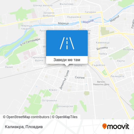 Калиакра карта