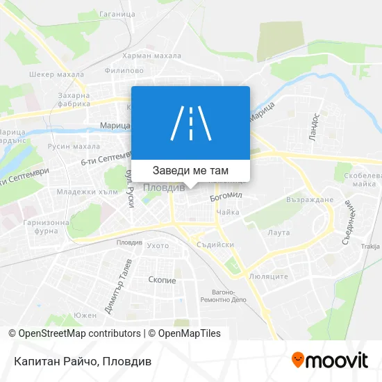 Капитан Райчо карта