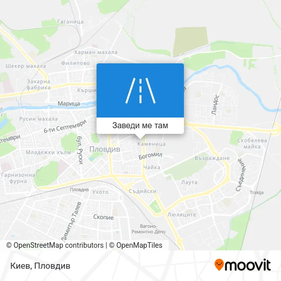 Киев карта