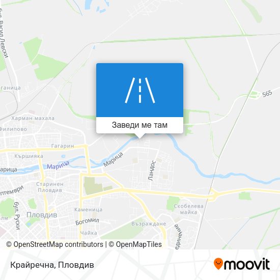 Крайречна карта
