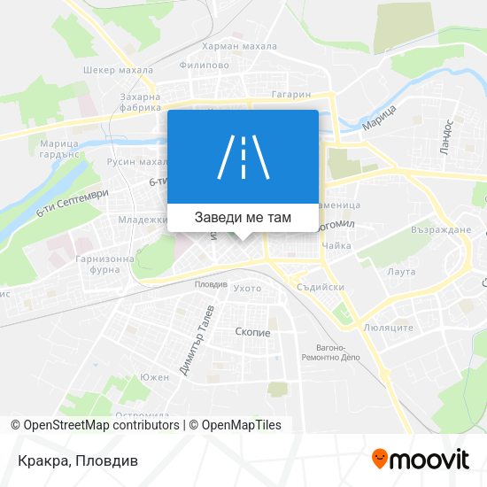 Кракра карта