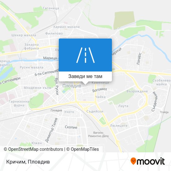 Кричим карта