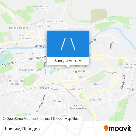 Кричим карта