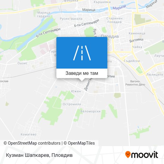 Кузман Шапкарев карта