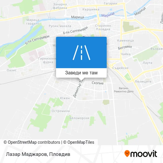 Лазар Маджаров карта