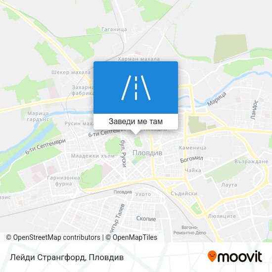 Лейди Странгфорд карта