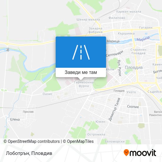 Лоботрън карта