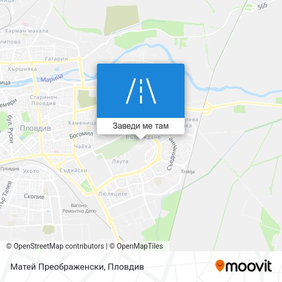 Матей Преображенски карта