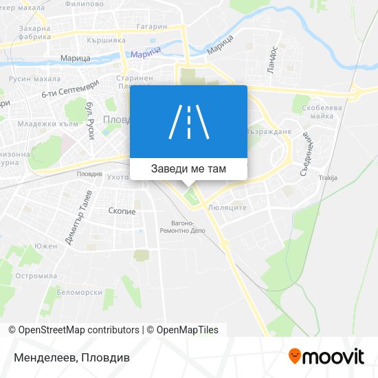 Менделеев карта