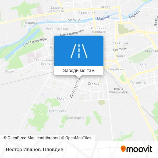 Нестор Иванов карта