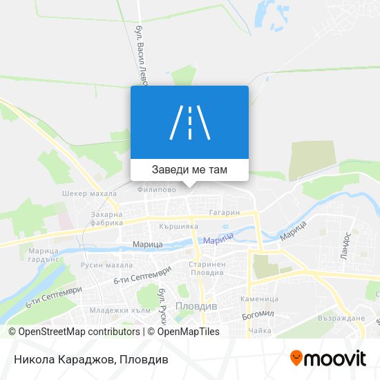 Никола Караджов карта