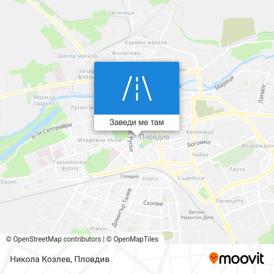 Никола Козлев карта