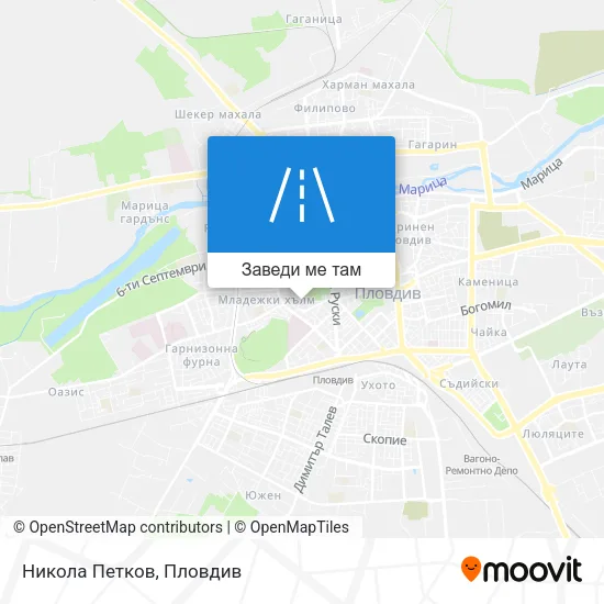 Никола Петков карта