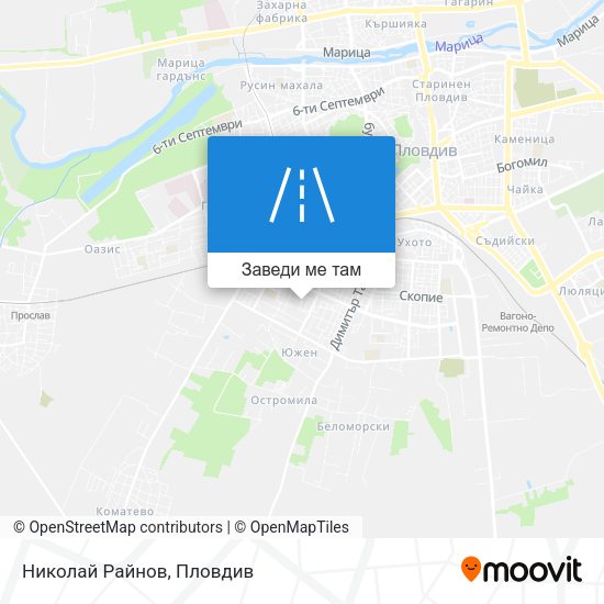 Николай Райнов карта