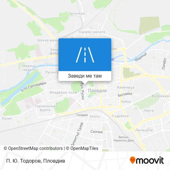 П. Ю. Тодоров карта