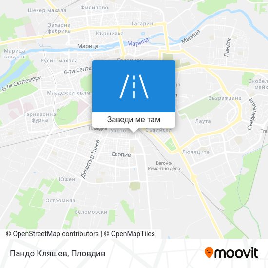 Пандо Кляшев карта