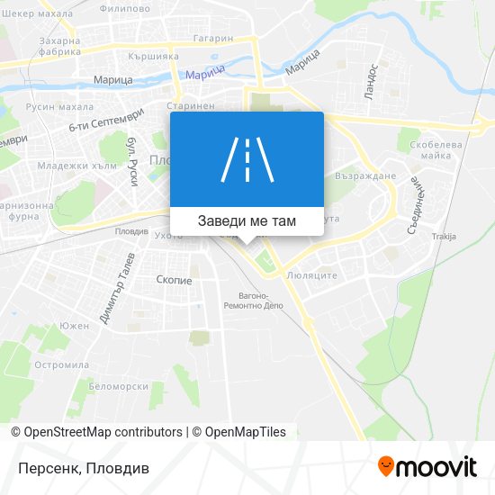 Персенк карта