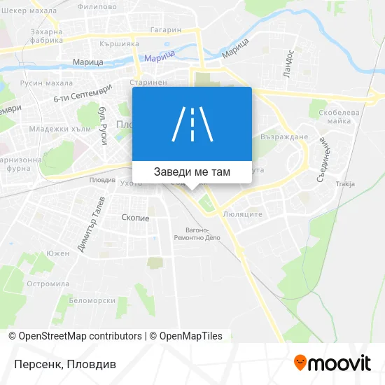 Персенк карта