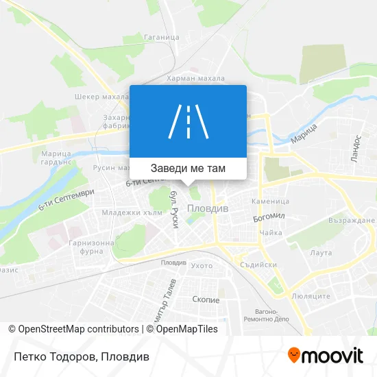 Петко Тодоров карта