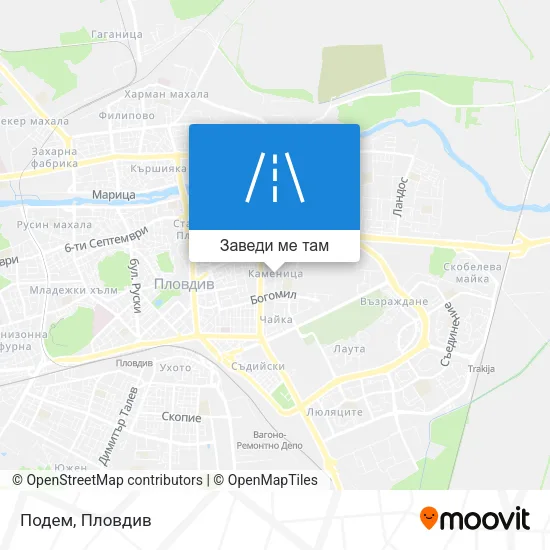 Подем карта