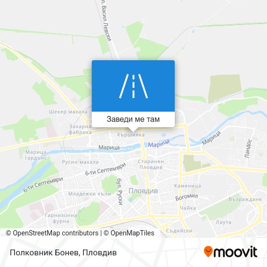 Полковник Бонев карта