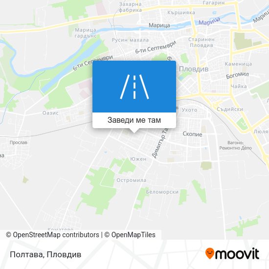 Полтава карта