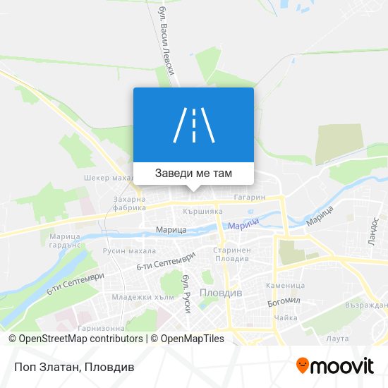 Поп Златан карта
