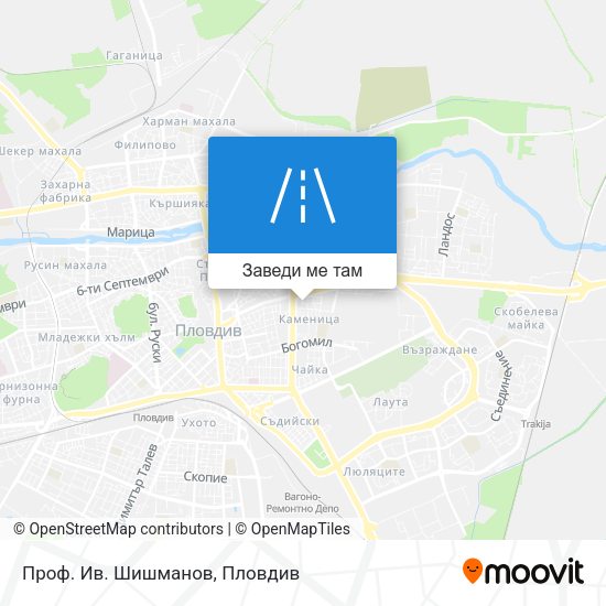Проф. Ив. Шишманов карта