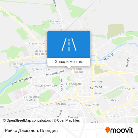 Райко Даскалов карта