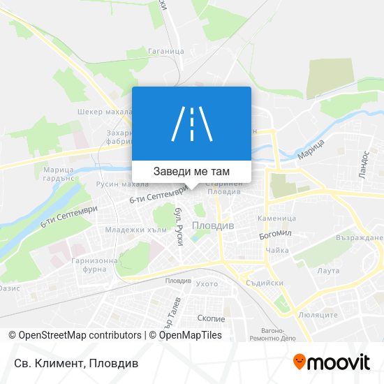 Св. Климент карта