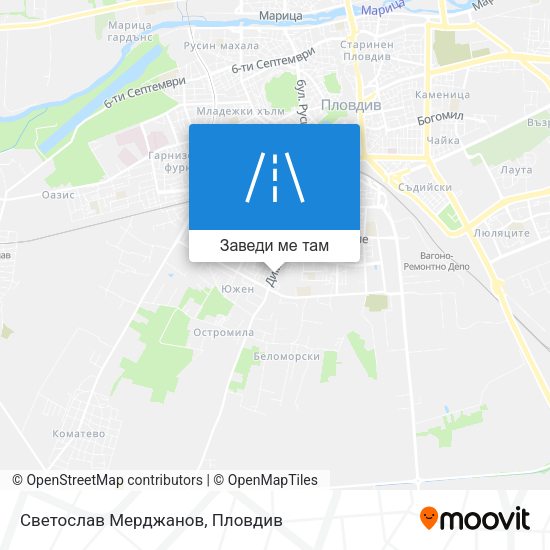 Светослав Мерджанов карта
