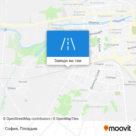 София карта