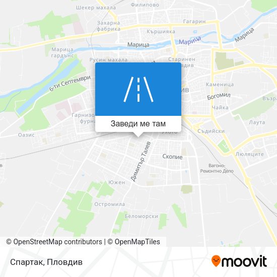 Спартак карта