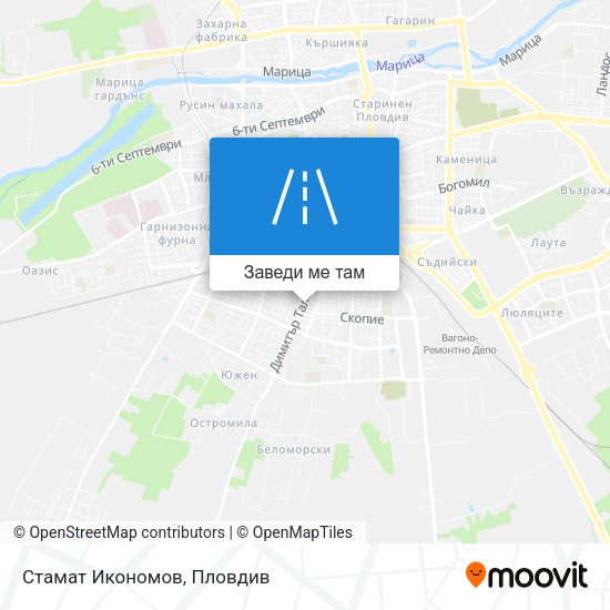Стамат Икономов карта