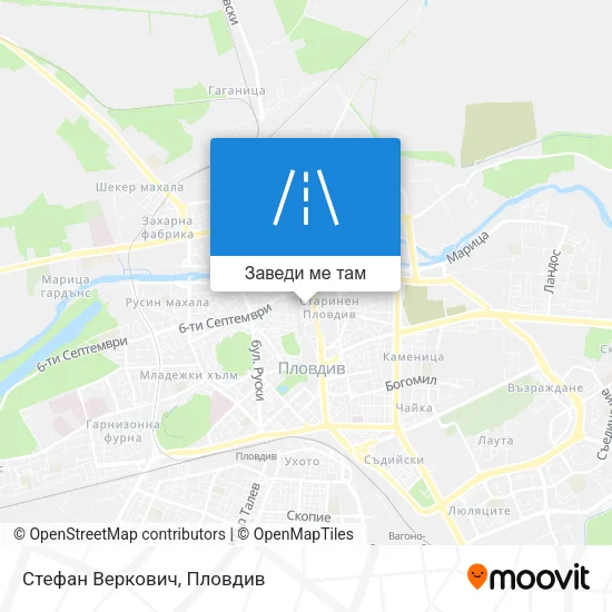 Стефан Веркович карта