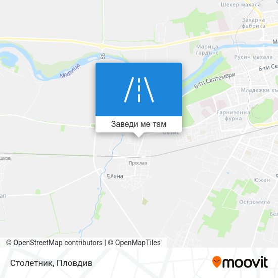 Столетник карта