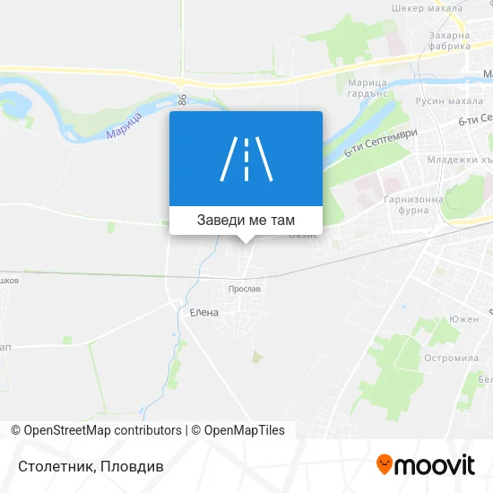 Столетник карта