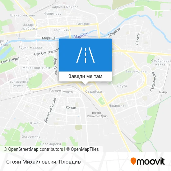 Стоян Михайловски карта