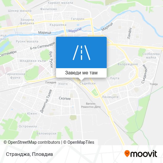 Странджа карта