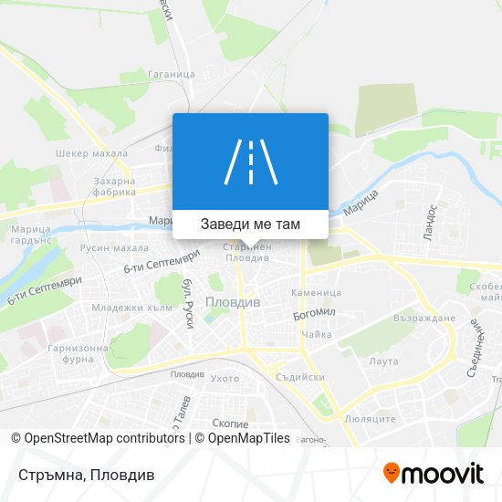 Стръмна карта