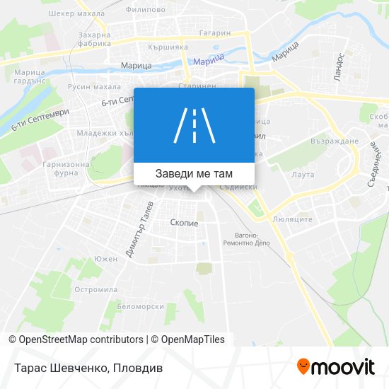 Тарас Шевченко карта